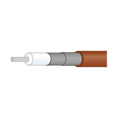 Кабель коаксиальный RG 142 B/U H+S