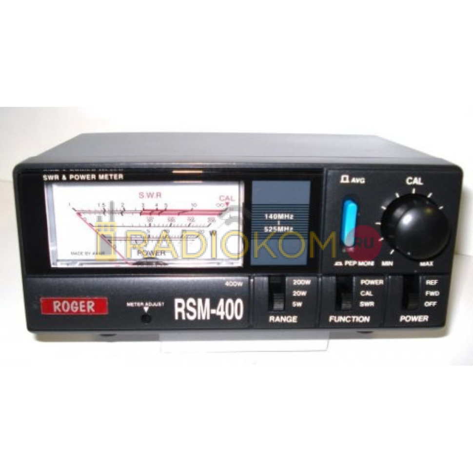 Измеритель мощности и КСВ RSM-400 (140-525 МГц) Roger
